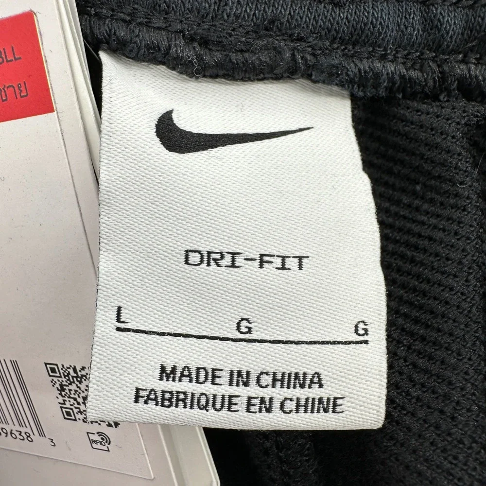 Nike Ja Morant Standard Issue Dri-FIT Basketball Jogger Pants Black Lime Lg NWT